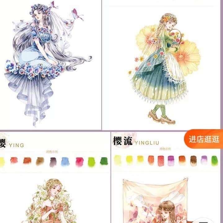 ARTBOOK DẠY VẼ phong cách LOLITA