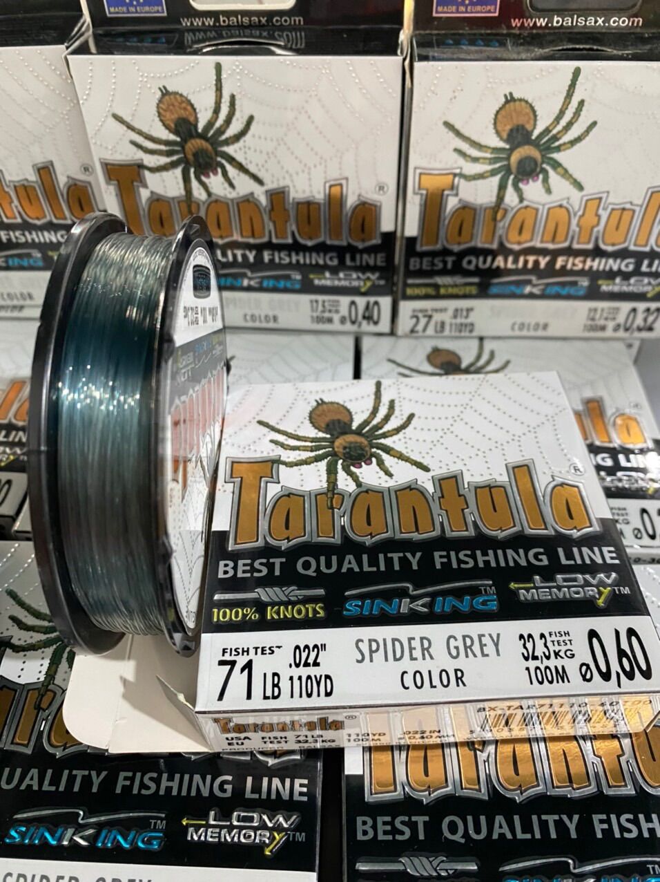 Cước câu cá tarantula 100m – nhện