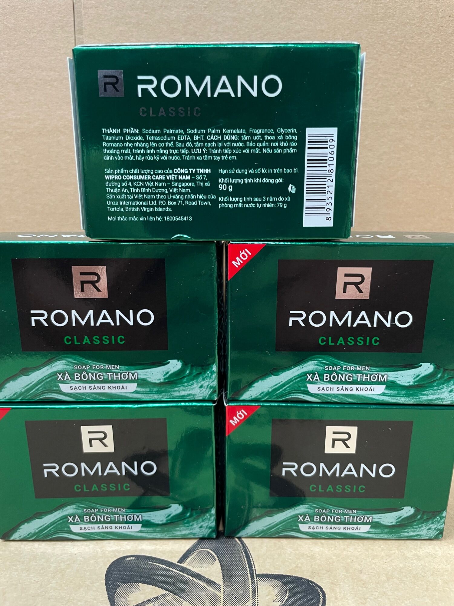 Bánh Xà Bông Romano Classic 90g