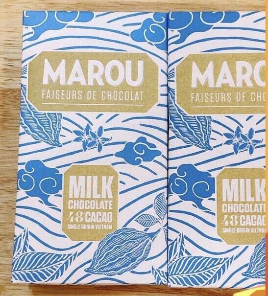 Marou Sô cô la Sữa 48% Cacao - Marou Chocolate Milk 48% Cacao