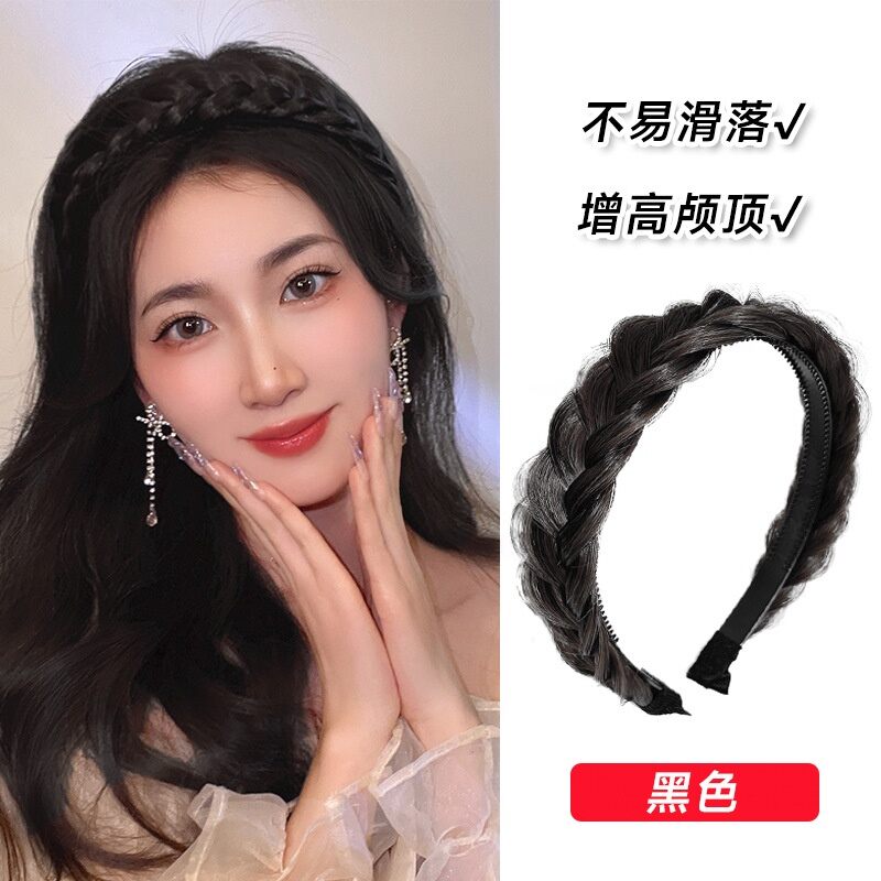 Bờm băng đô tóc tết giả cao cấp thời trang cực HOT