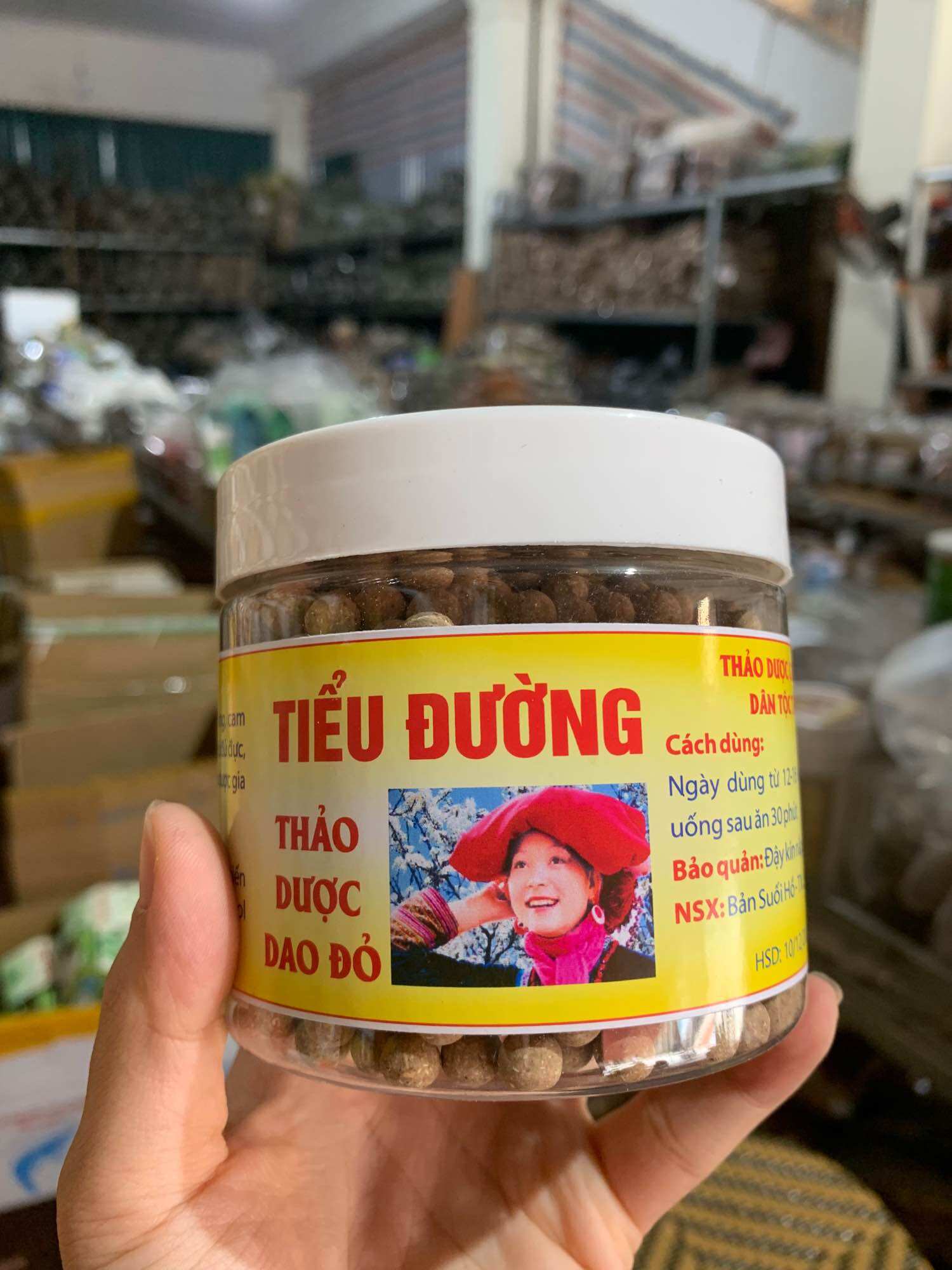 Viên hoàn tiểu đường - thảo dược dân tộc dao đỏ - đặc sản 999