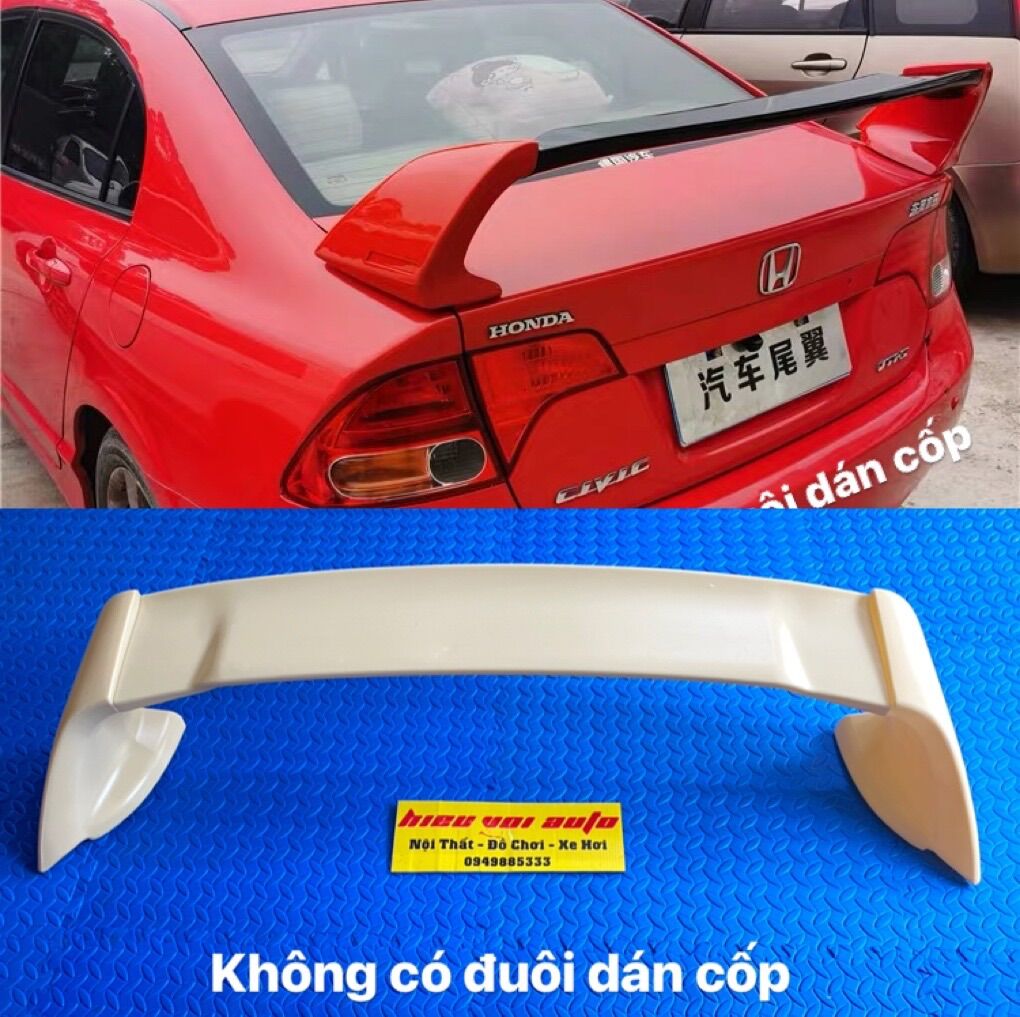 Đuôi gió thể thao các dòng xe sedan