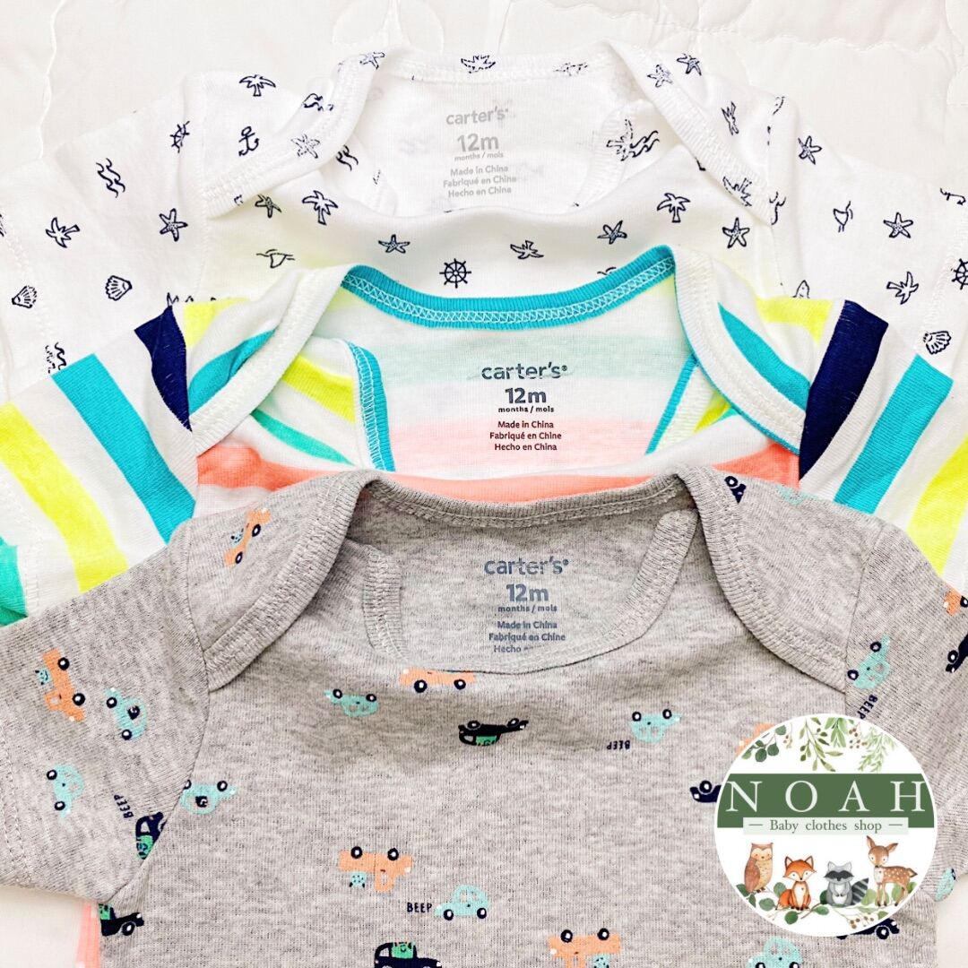 Bodysuit Bodychip tay ngắn cho bé trai Carter s 9-12 tháng 8-10kg
