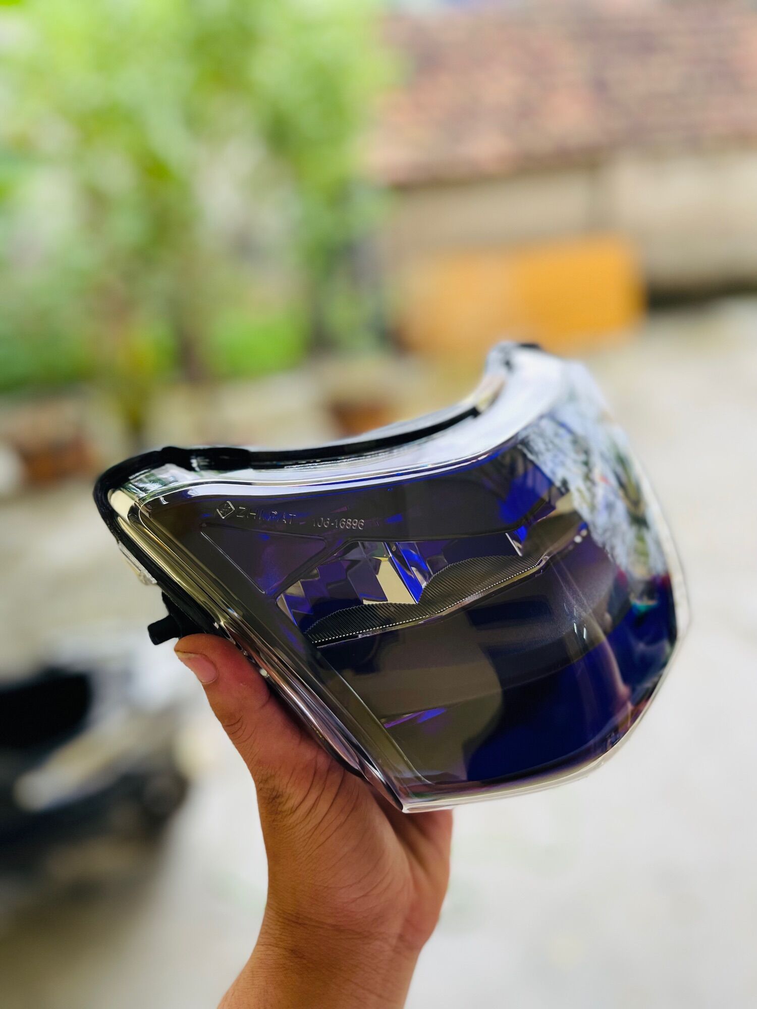 Đèn Pha 2 Tầng Chính Hãng Zipat [ Màu Tím ] Wave 50/100/110