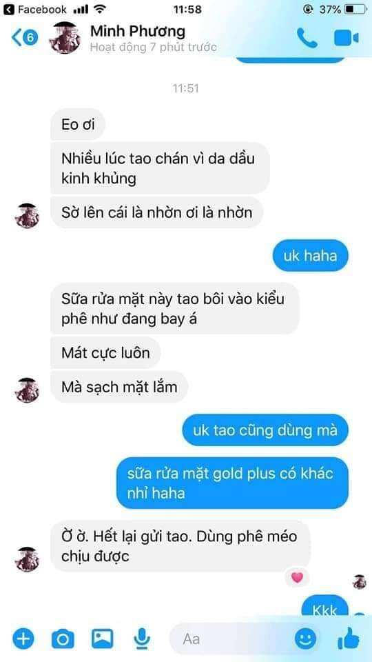 Sữa rửa mặt gold plus thảo mộc 37