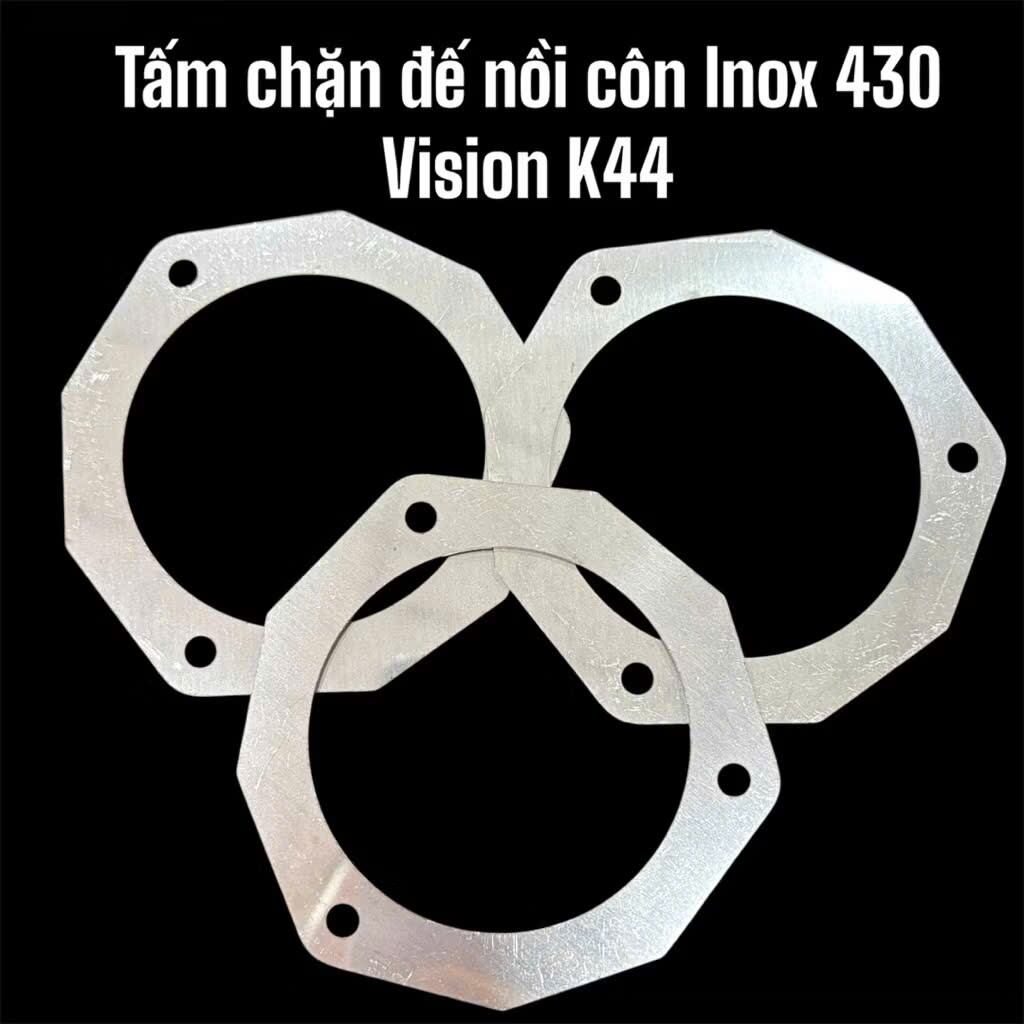 Genuine Clutch Edge Plate Stainless Steel Pressed Plate with 3 Claws Vision 2015 - 2024 Genuine 22361K44V81 Stainless Steel Clutch Base Plate 430 Vision K44