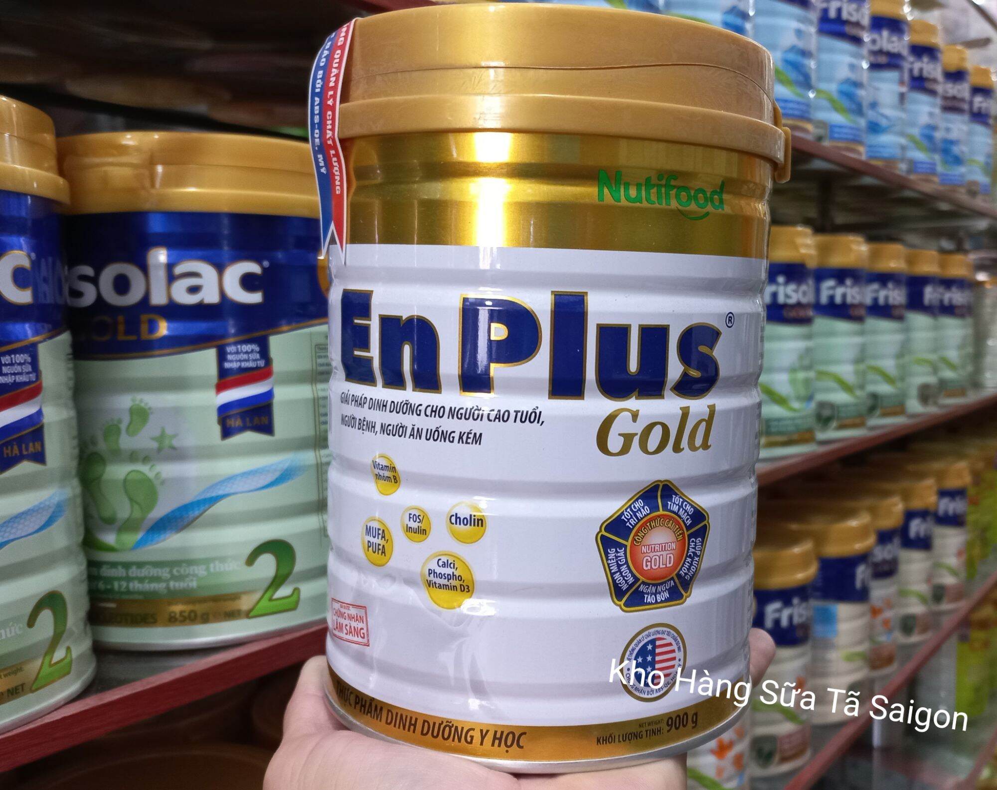 Sữa enplus , lon 900g của nutifood. date xa