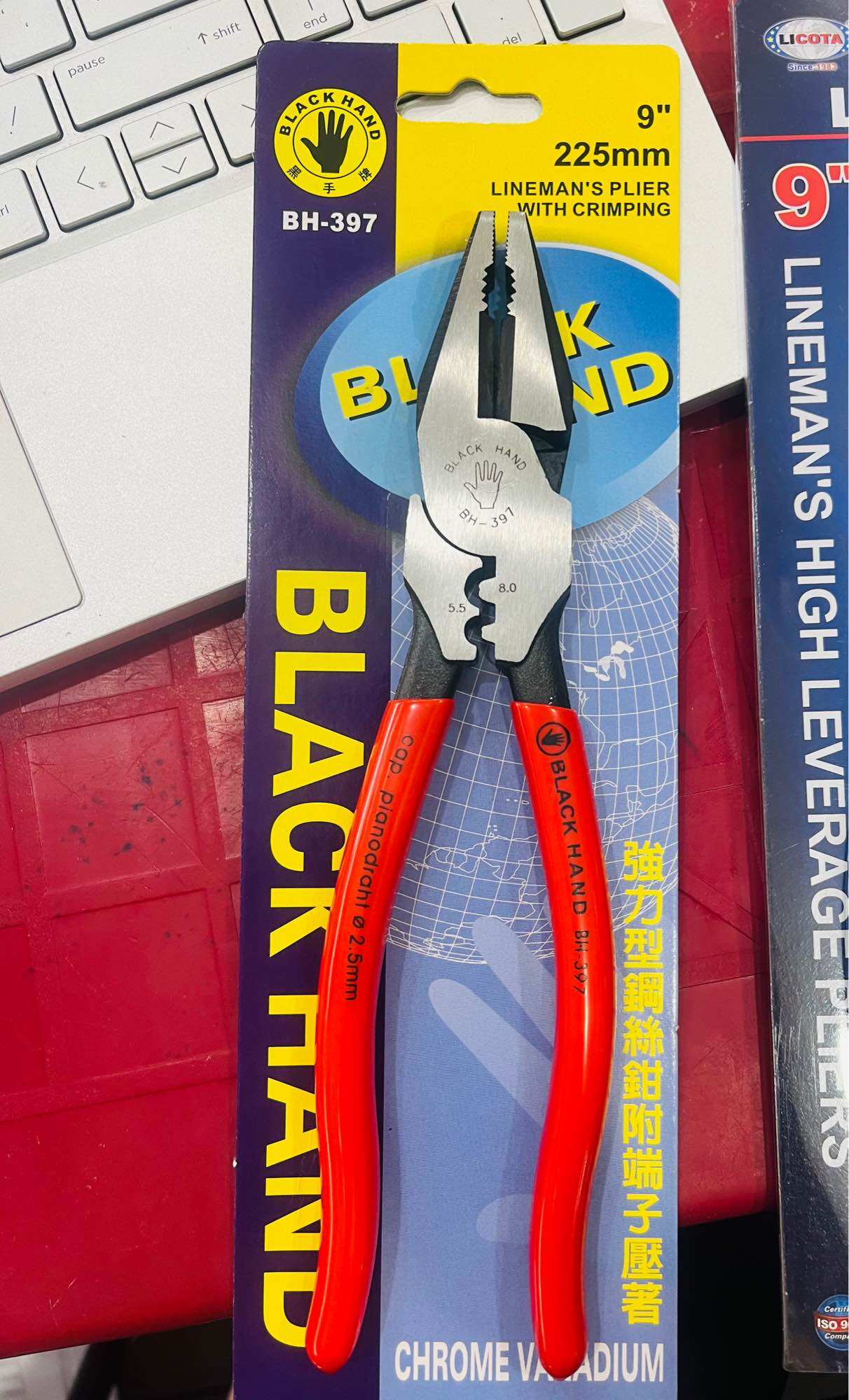 kềm điện 9” có bấm cos Blachank