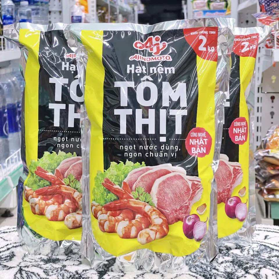 Hạt nêm tôm thịt Ajinomoto 2kg