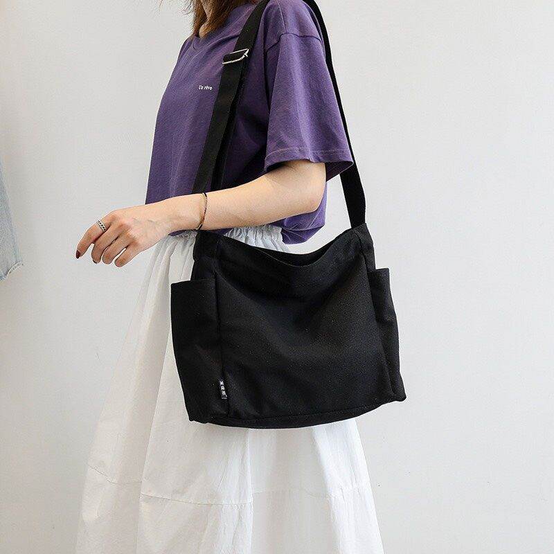 [RẺ VÔ ĐỊCH+FREESHIP MAX 15K] Túi tote vải canvas hàn quốc