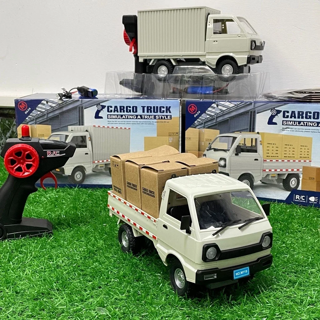 Xe tải thùng mở điều khiển từ xa pin sạc có âm thanh ánh sáng - Đồ chơi - Đồ Chơi, Toy