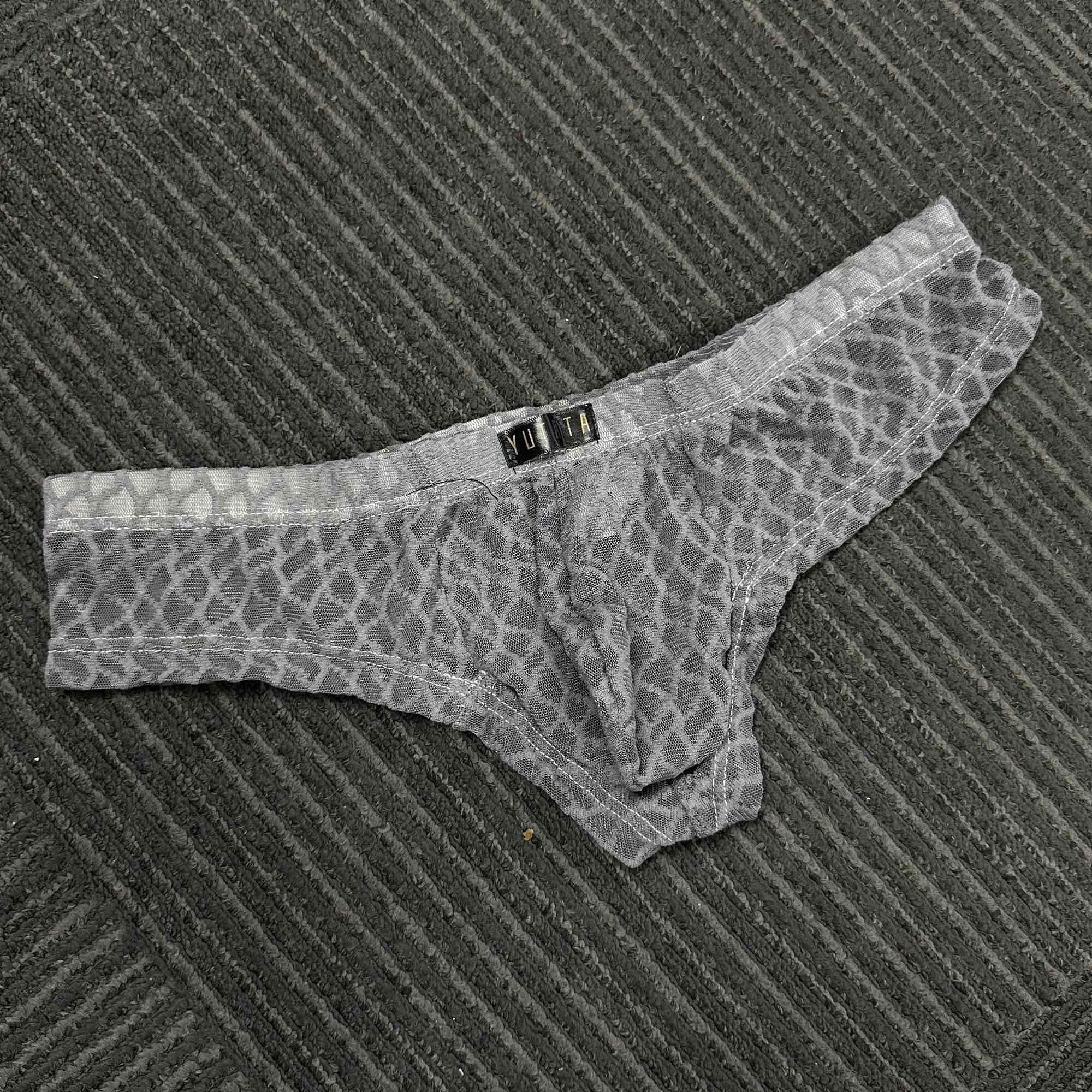 Quần lót nam bikini thun nữa mông size M-XL