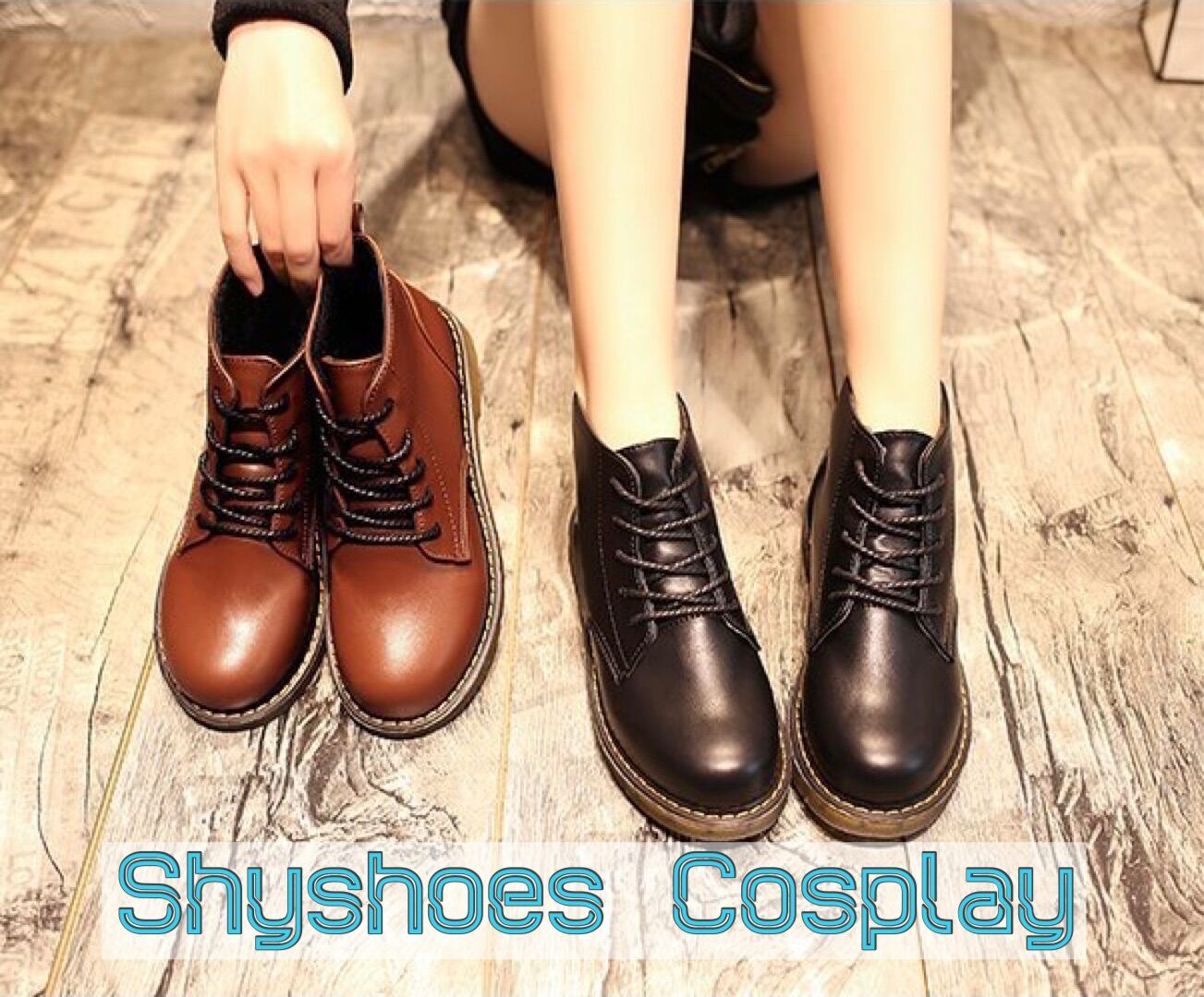 Giày Boot Oxford Basic đế Dr 3cm phong cách cá tính