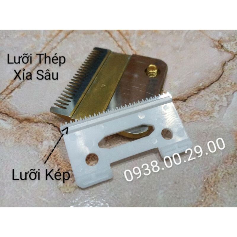 Bộ Lưỡi Sứ Kép Wmark Loại Tốt Cho Tông Đơ Cắt Tóc Các Loại.. 