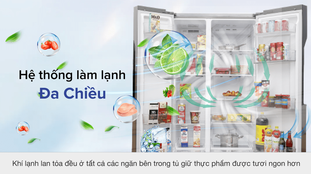 TU LANH INVERTER 613 LIT GR-B247JDS- GiaoTphcm