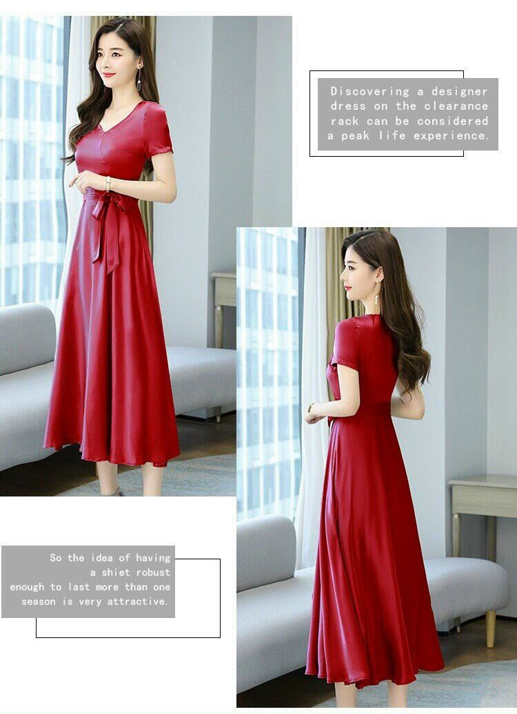 ĐẦM XÒE CỘT EO PHONG CÁCH THỜI TRANG MỚI