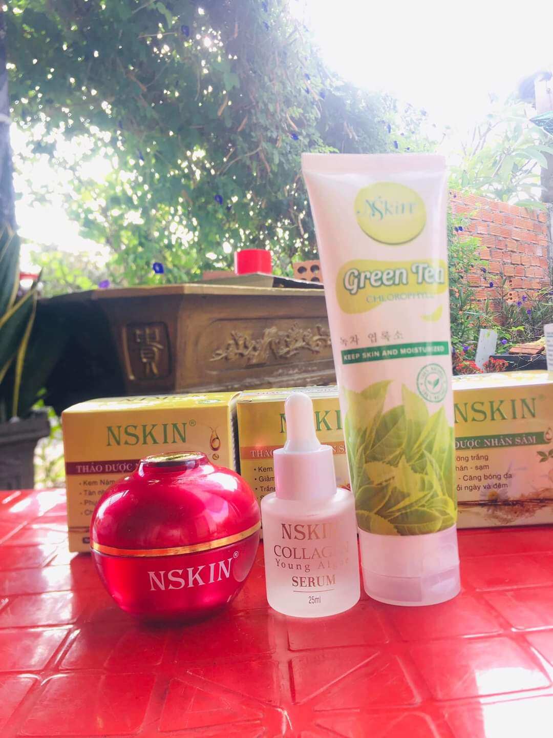 kem  thảo dược nhân sâm nskin (nám )