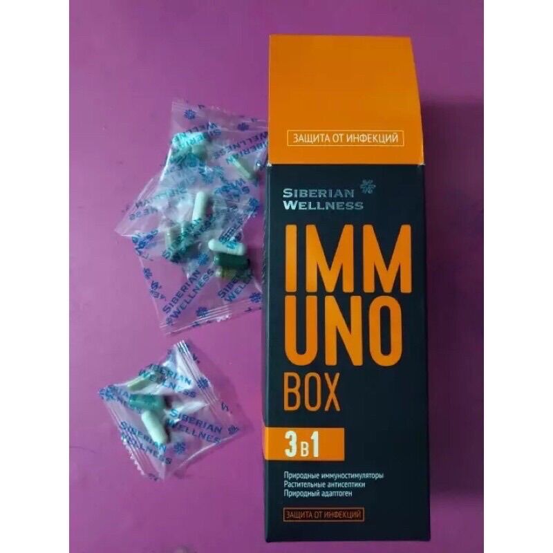 Immuno box siberian, tăng cường đề kháng