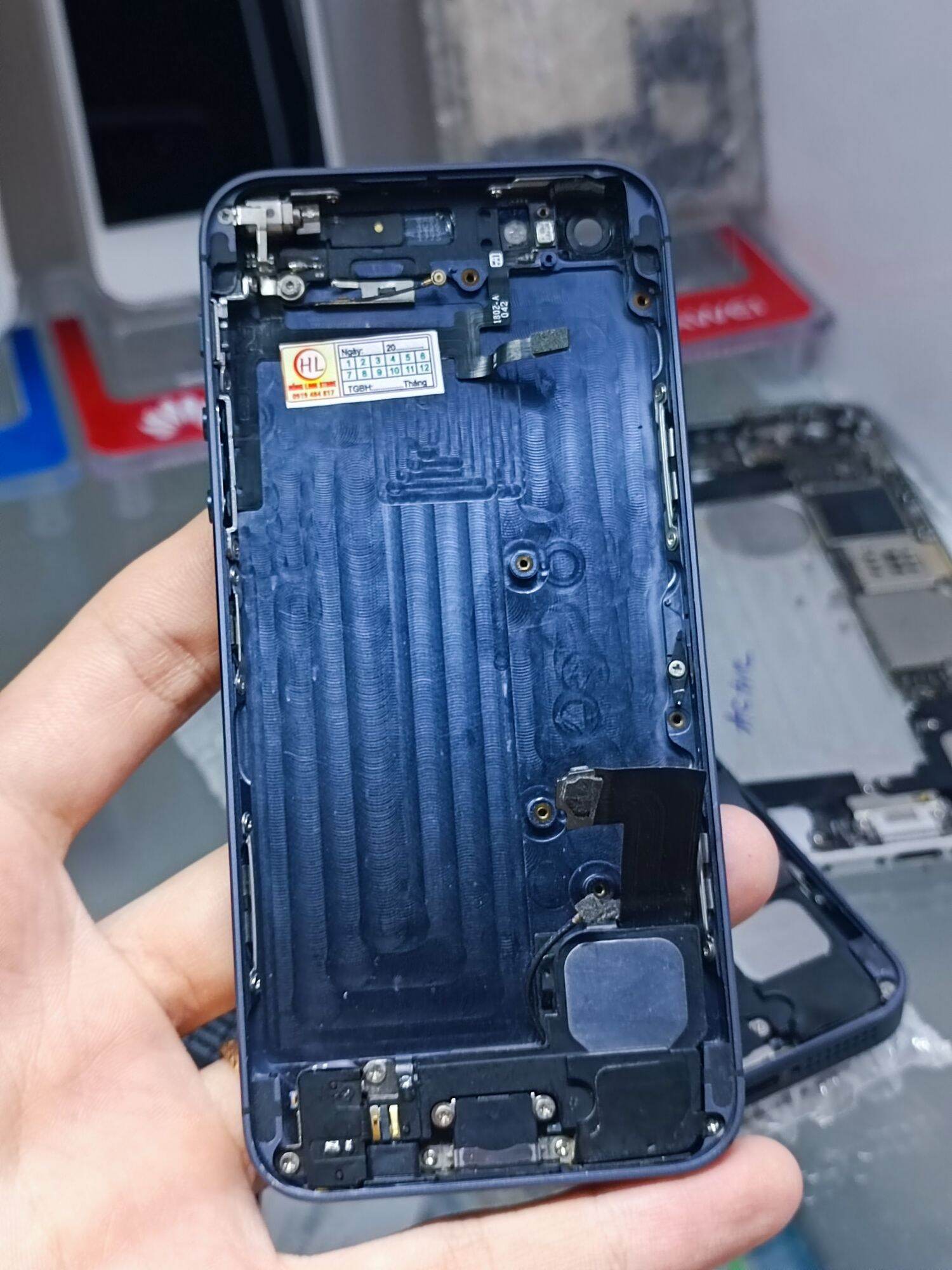 Vỏ 5G Zin New xanh đen Chuẩn