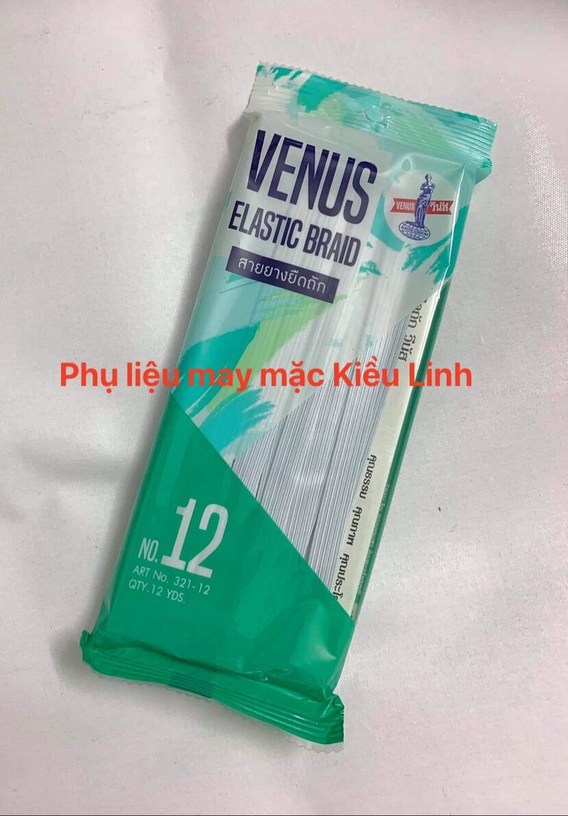 10m thun cao cấp số 12 luồn quần hàng Thái Lan khổ rộng 1cm