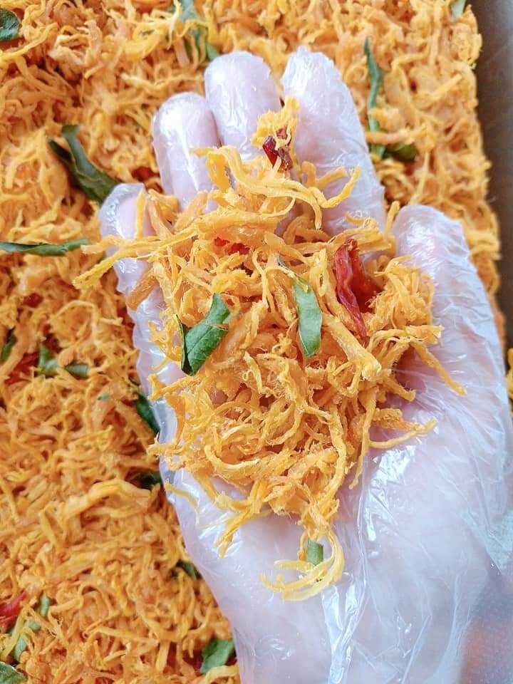 Cơm cháy khô gà hủ #70k 500gr