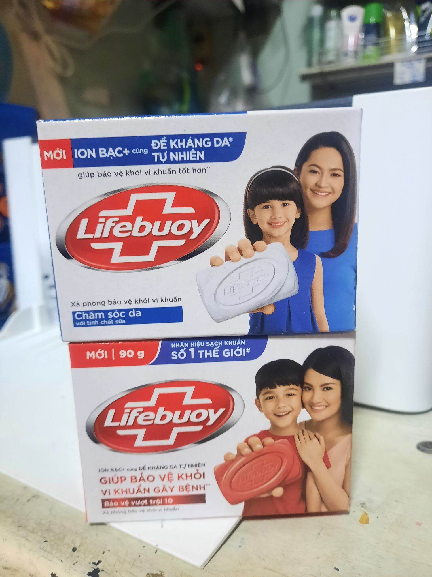 Xà bông cục rửa tay Lifebuoy