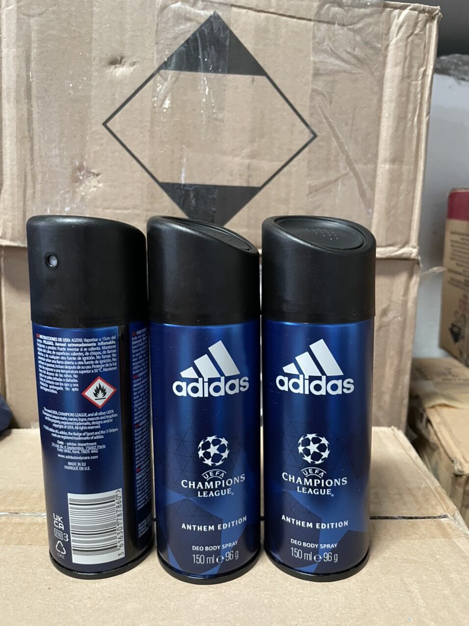 xịt khử mùi toàn thân Adidas CHAMPIONS LEAGUE 150ML - mỹ
