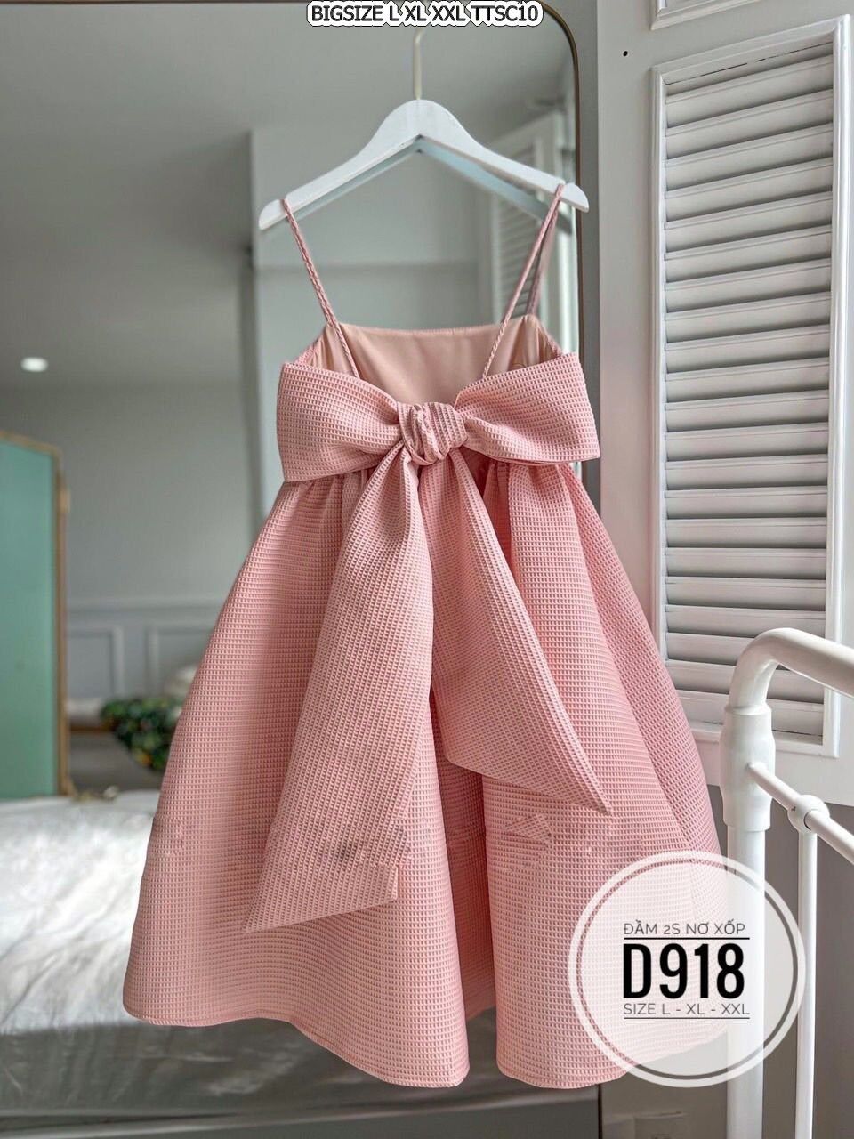 Bigsize 60- 90kg ĐẦM 2S NƠ XỐP