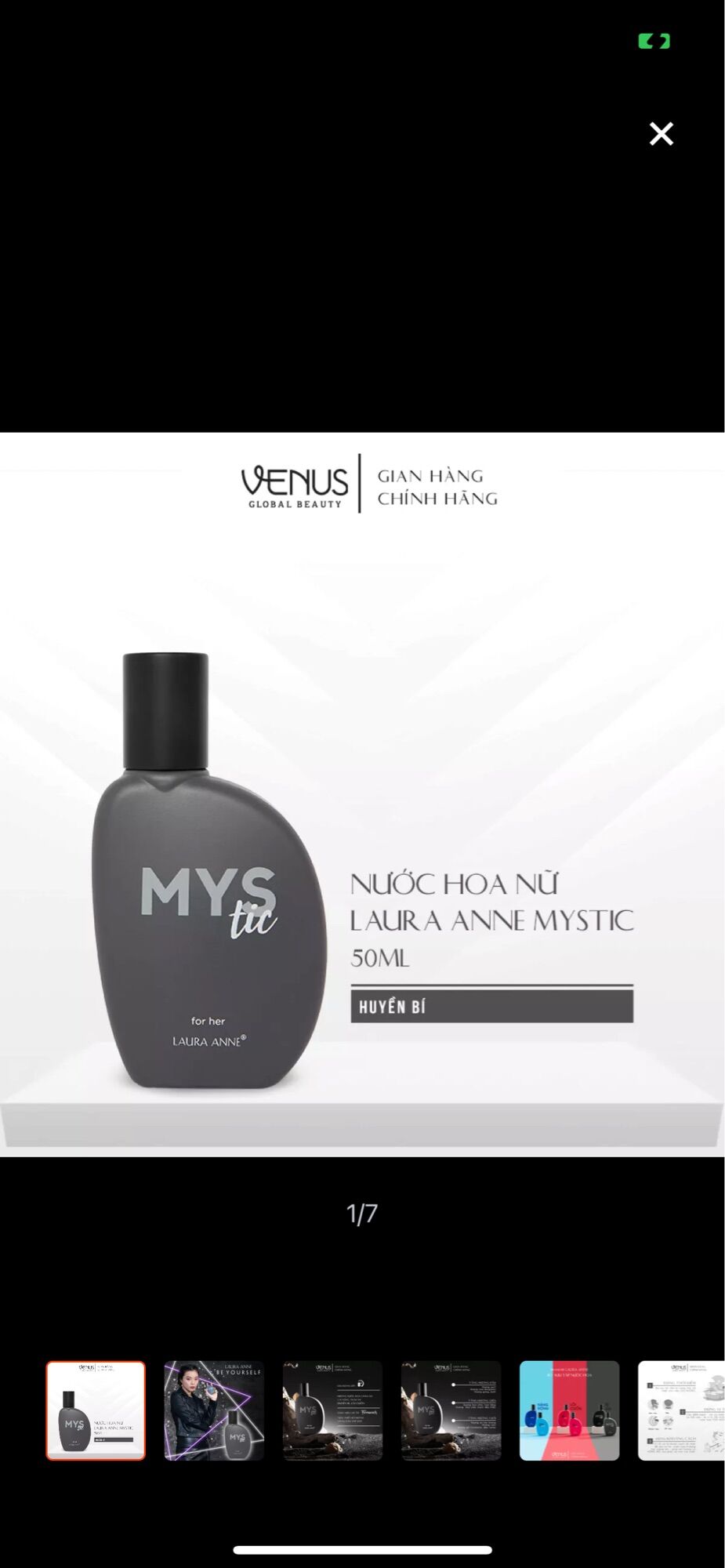 Nước hoa nữ laura Anne Mystic 50ml