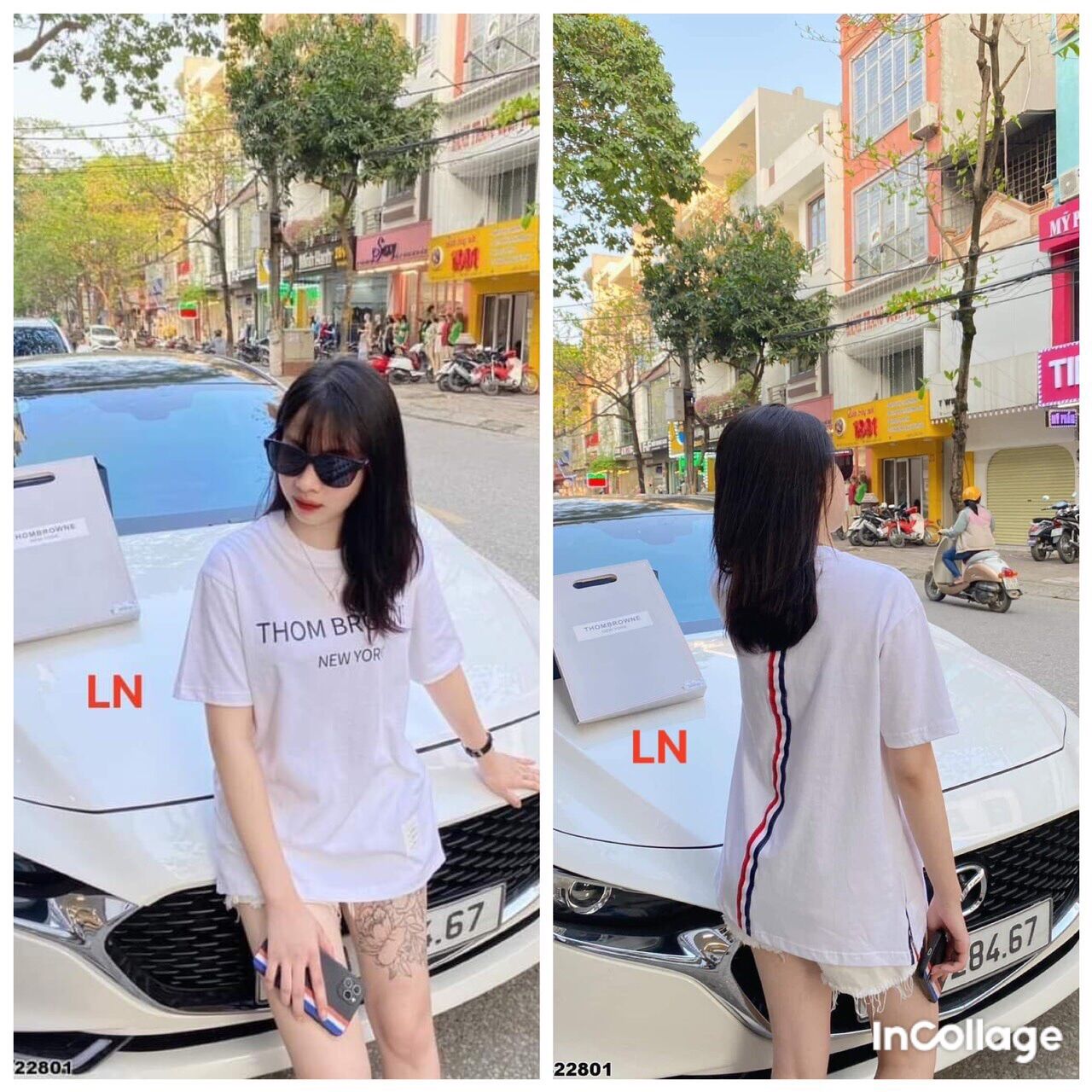 Áo vạch sau lưng hothit , from thụng unisex