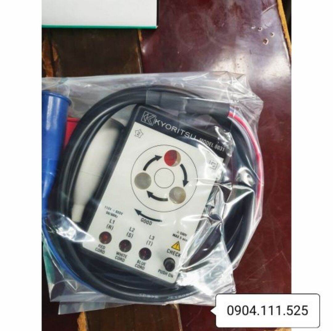 [HCM]Đồng hồ đo thứ tự pha KYORITSU 8031