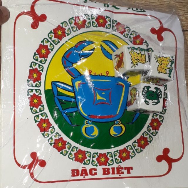 Bộ Đồ Chơi Bầu Cua Giải Trí
