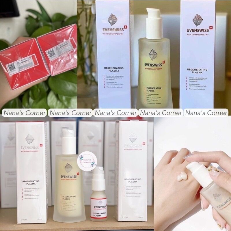 Tinh Chất Huyết Tương Làm Dịu Phục Hồi Da Evenswiss Regenerating Plasma