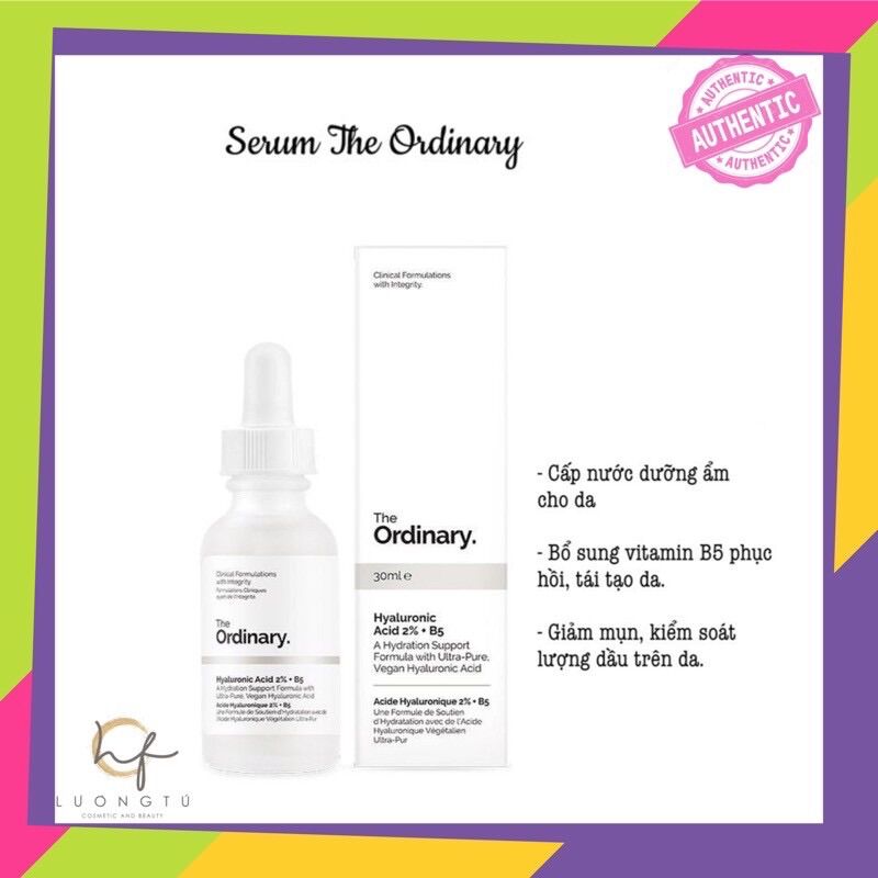 The Orddinary ha 2%+b5- serum cấp nước ngừa mụn, sản phẩm đa dạng, chất lượng tốt, đảm bảo an toàn sức khỏe người dùng, vui lòng inbox để shop tư vấn thêm