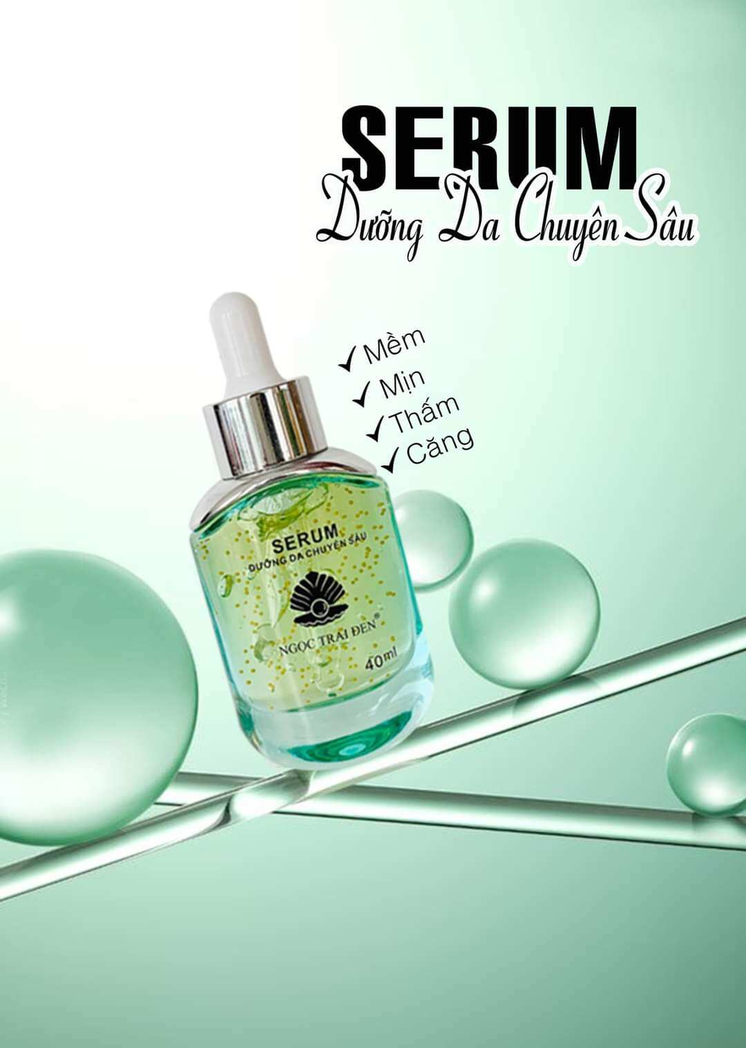 serum dưỡng da chuyên sâu ngọc trai đen
