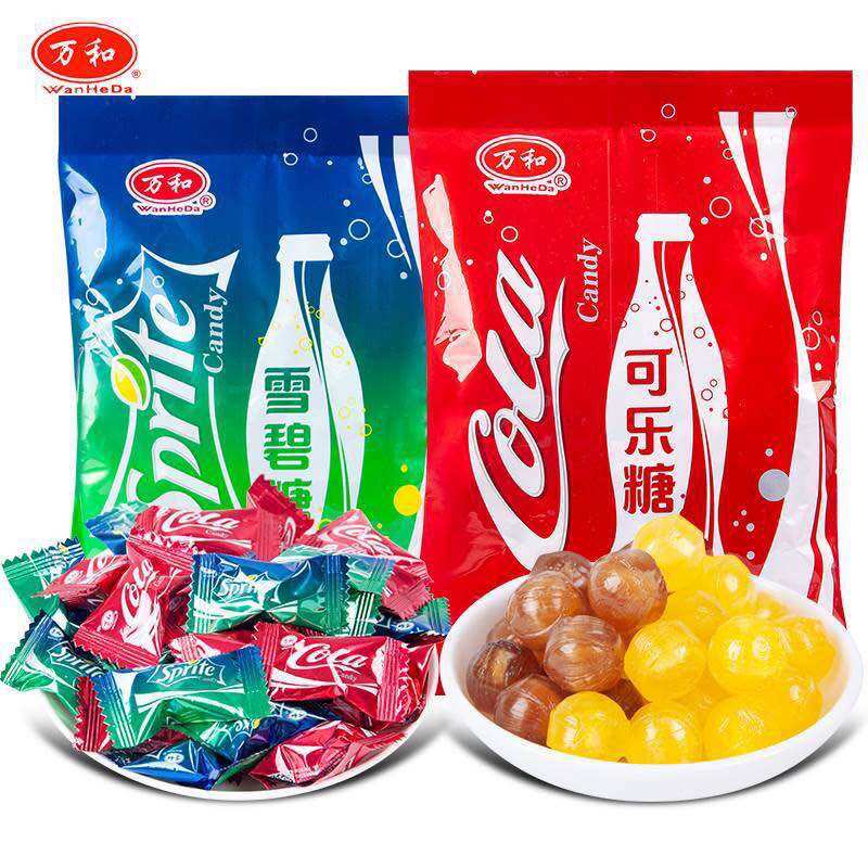 Combo 2 bịch kẹo ngậm coca & soda chanh mini thơm mát siêu ngon,siêu hot hit