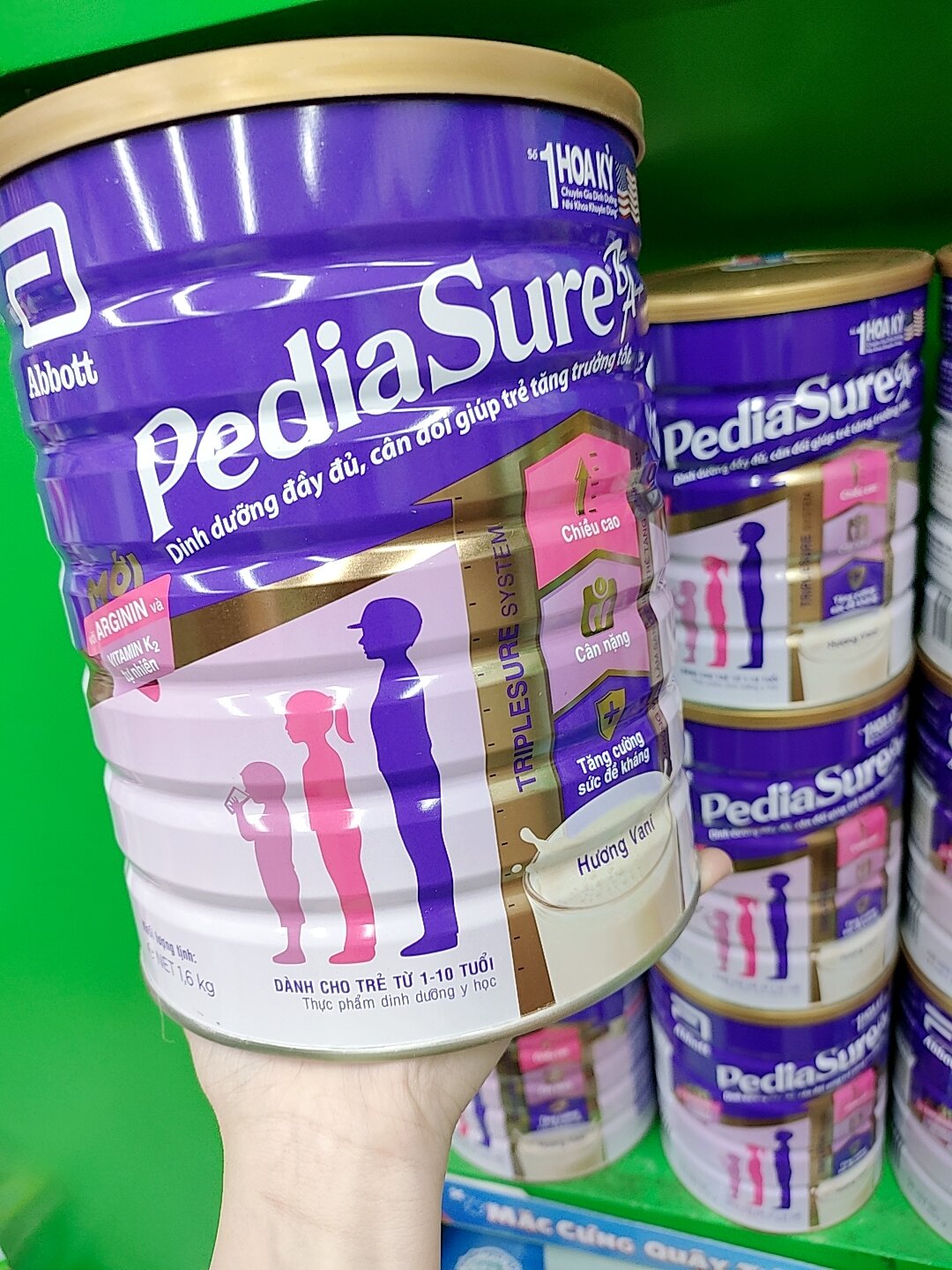 Sữa bột pedia sure 1,6 kg