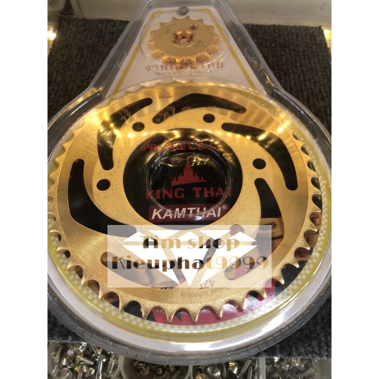 Nhông Sên dĩa KingThai nhập Thái Raider_ Satria_ Fu Led Wave 110 Ex150