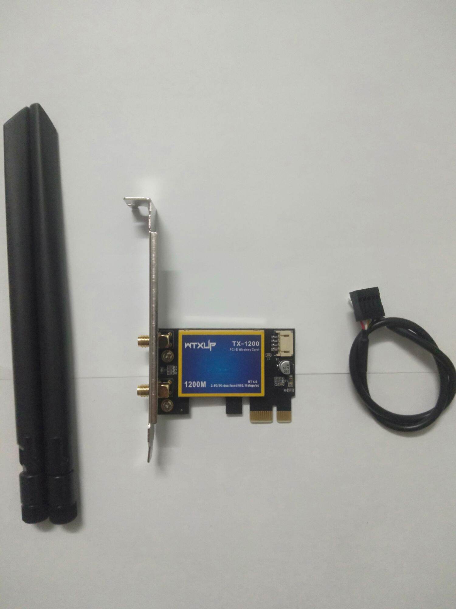 Card wifi pcie intel 7260 867mbps 2 băng tần, bluetooth 4.0