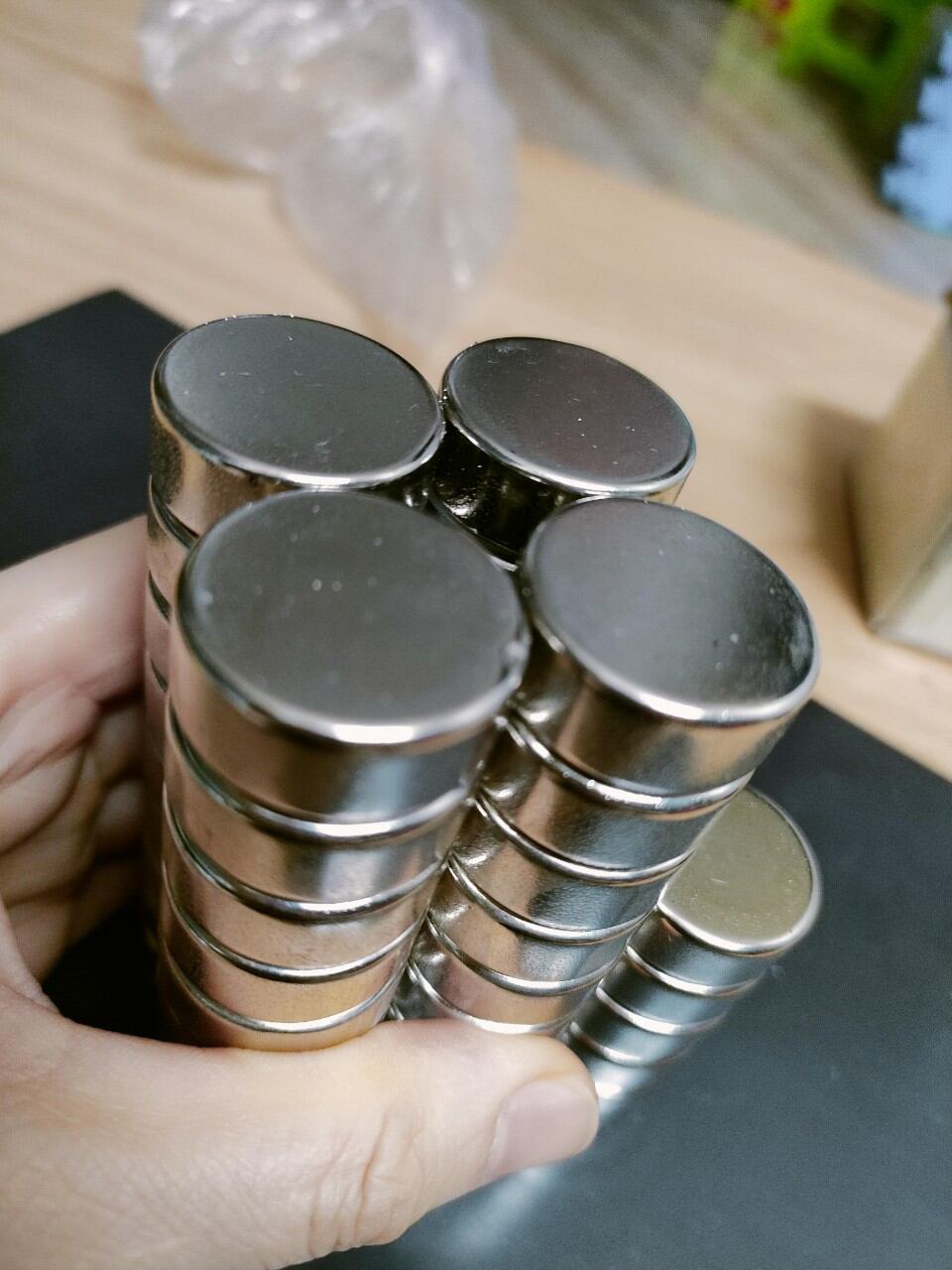 Nam châm viên 25x10mm lực hút siêu mạnh