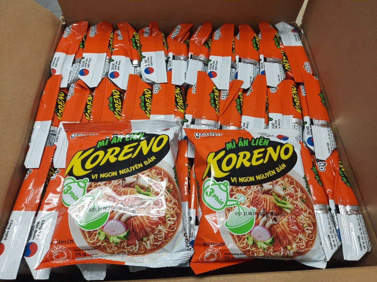 Combo 10 gói mì koreno vị bò