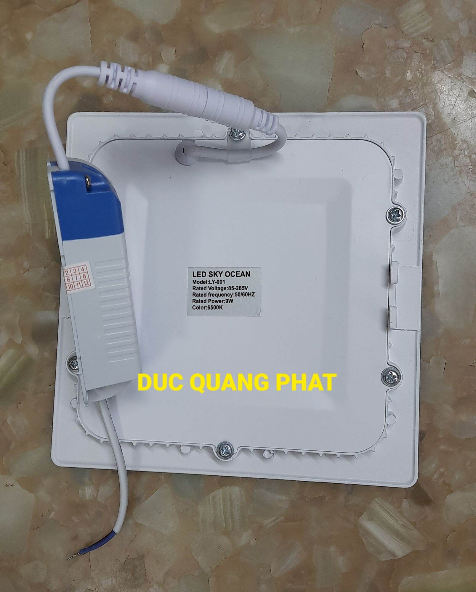 ĐÈN LED ÂM TRẦN VUÔNG 9W