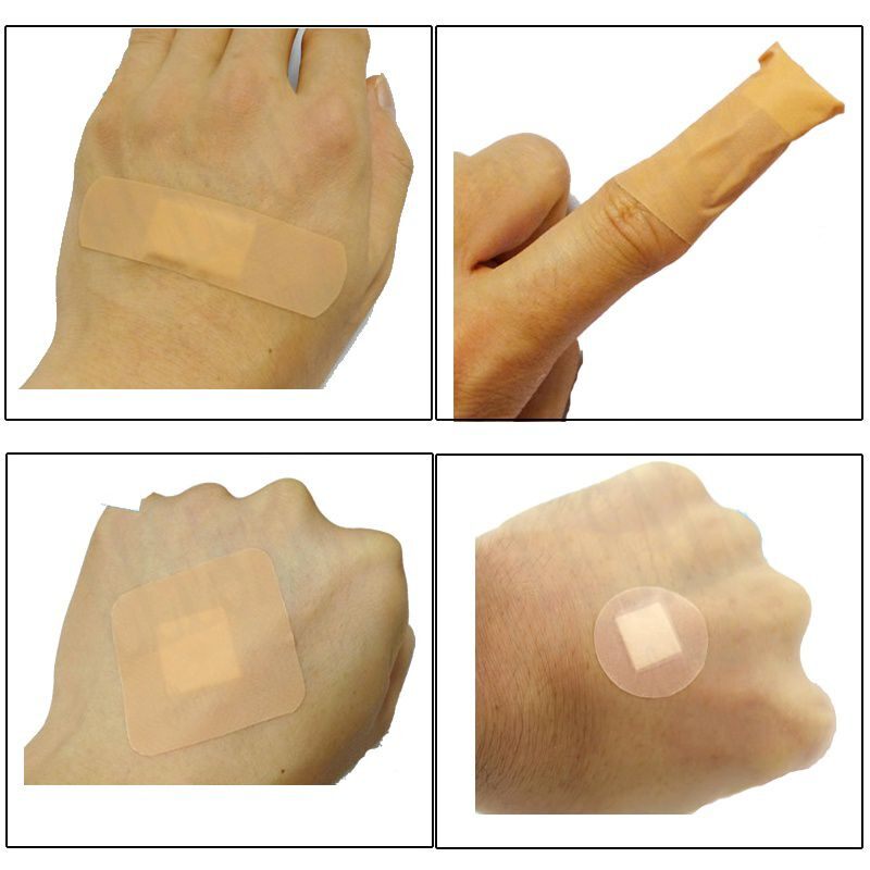 Băng gâu/băng gâu/băng y tế dán vết thương/băng dán cá nhân:100 miếng