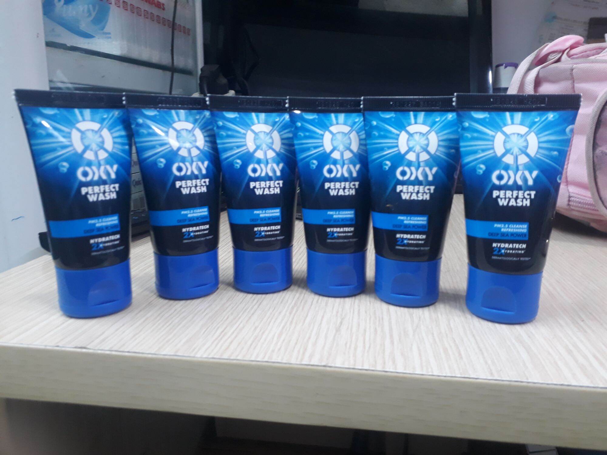 combo 4 tuýp sữa rửa mặt oxy perfect 25g
