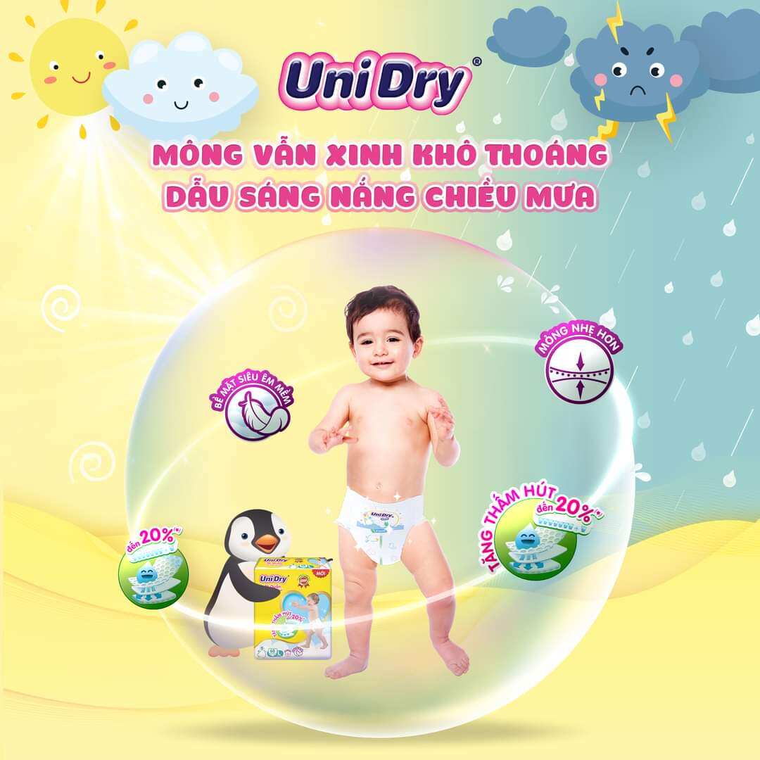 Tã Quần Siêu Mỏng Unidry L54