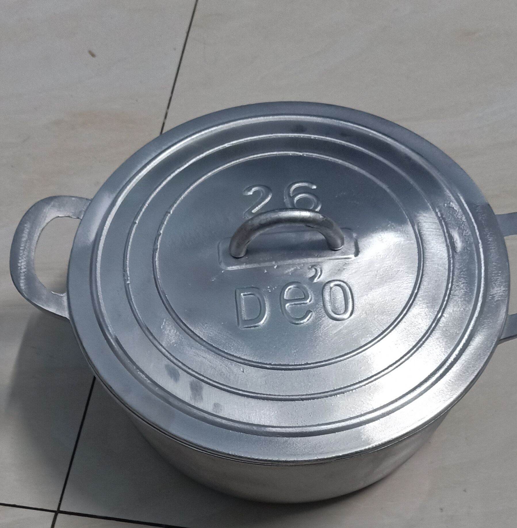 NỒI GANG ĐÚC BẰNG KHUÔN SẮT26CM