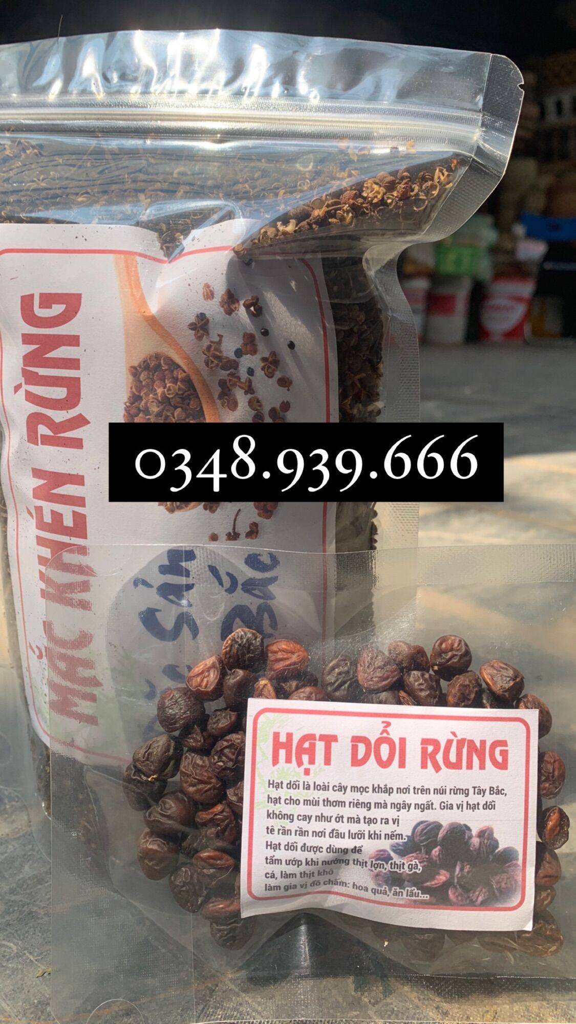 Combo mắc khén + hạt dổi siêu hời tặng ngay chẳm chéo tây bắc