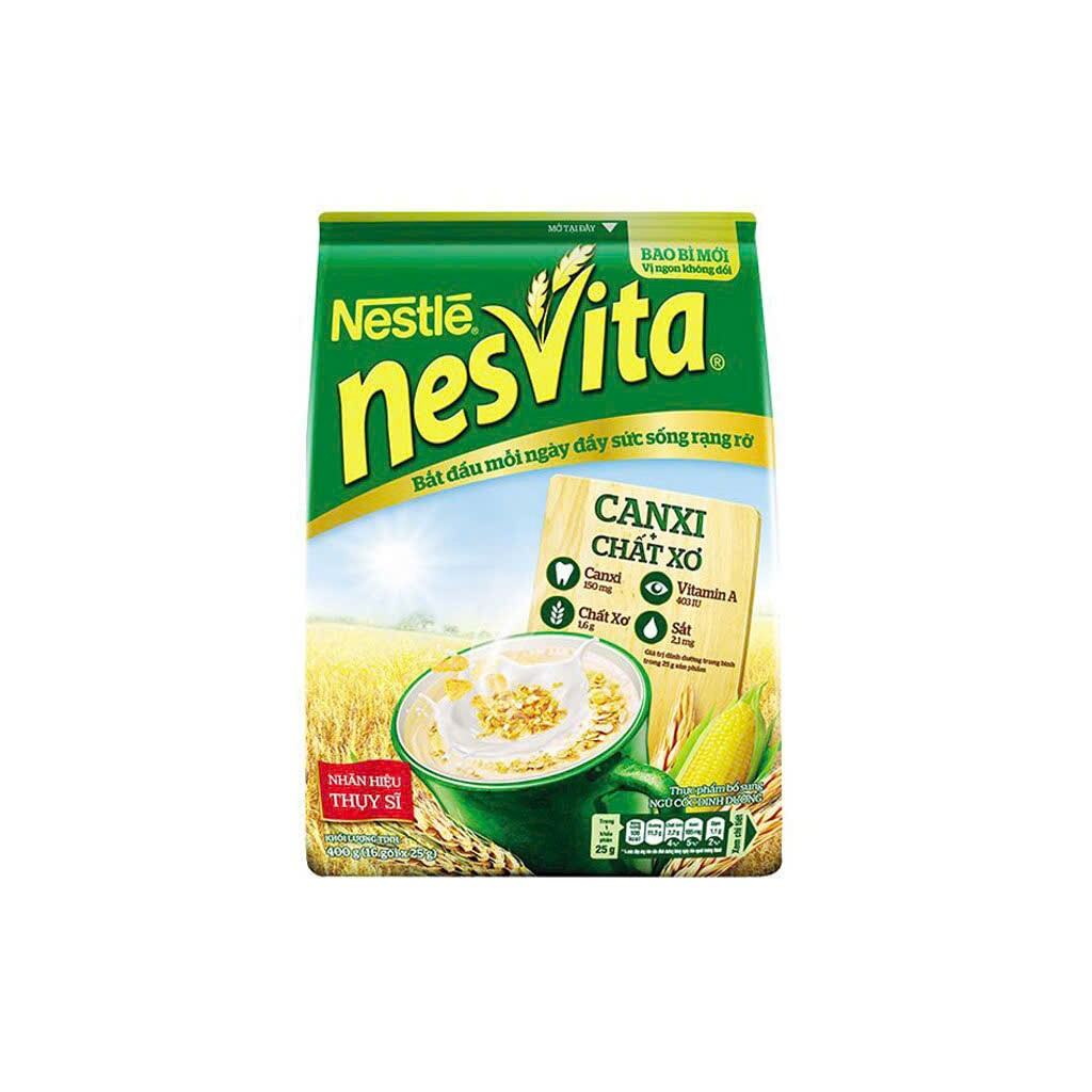 Ngũ cốc dinh dưỡng Nestle Nesvita có đường 14 gói x 25g