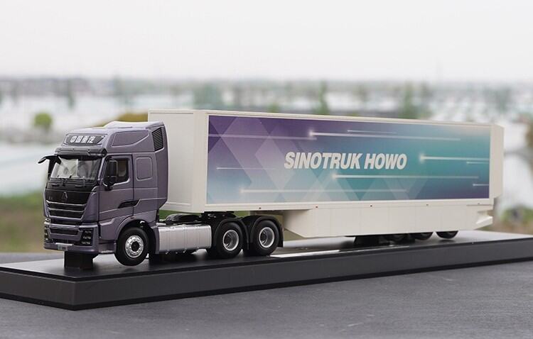 Mô hình xe sinotruk howo TH7 CONTAINER hợp kim 1:36